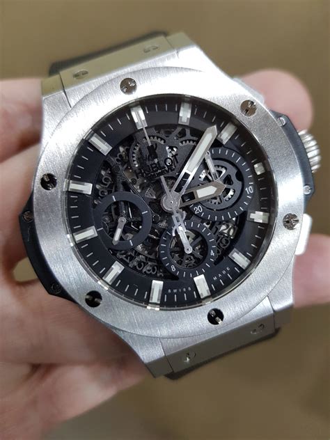 hublot big bang noir|hublot big bang skeleton.